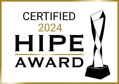 Prüfsiegel HIPE AWARD